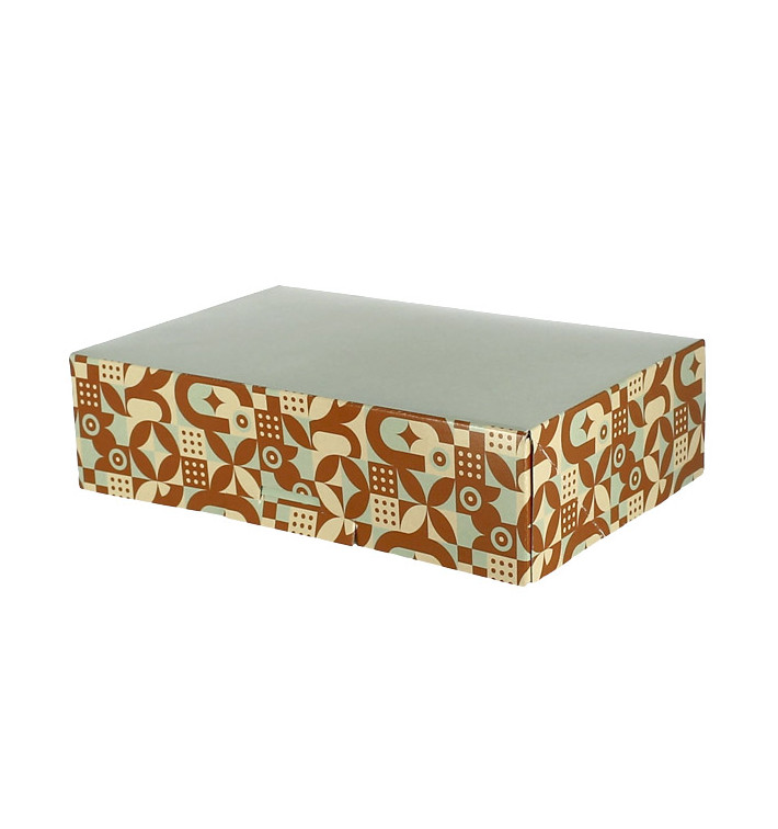 Scatola per Dolci e Praline Menta cioccolato 19,5x13,5x5,3cm (600 Pezzi) Scatola per Dolci e Praline Menta cioccolato 19,5x13,5x5,3cm (600 Pezzi)