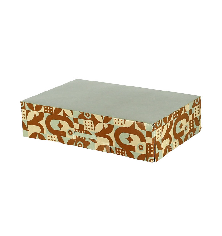 Scatola per Dolci Menta cioccolato 17x11,5x4,3cm (100 Pezzi) Scatola per Dolci Menta cioccolato 17x11,5x4,3cm (100 Pezzi)