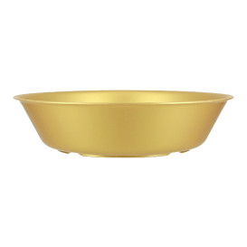 Piatto Riutilizzabile Durable PP Minerale Oro Ø18cm (54 Pezzi)