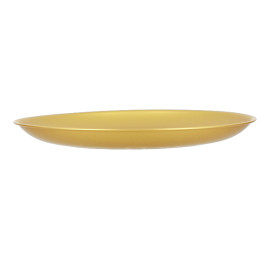 Piatto Riutilizzabile Durable PP Minerale Oro Ø23,5cm (6 Pezzi)