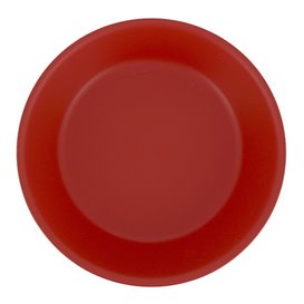 Piatto Riutilizzabile Durable PP Minerale Rosso Ø18cm (6 Pezzi)