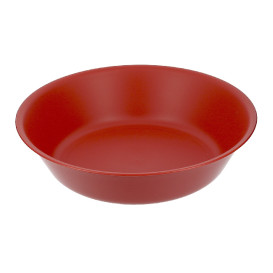 Piatto Riutilizzabile Durable PP Minerale Rosso Ø18cm (6 Pezzi)