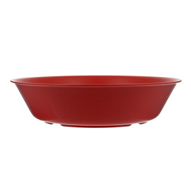 Piatto Riutilizzabile Durable PP Minerale Rosso Ø18cm (6 Pezzi)