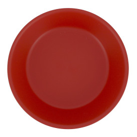Piatto Riutilizzabile Durable PP Minerale Rosso Ø18cm (54 Pezzi)