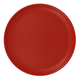 Piatto Riutilizzabile Durable PP Minerale Rosso Ø27,5cm (54 Pezzi)