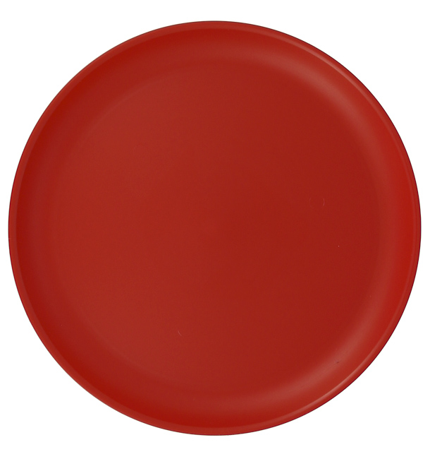 Piatto Riutilizzabile Durable PP Minerale Rosso Ø27,5cm (54 Pezzi)