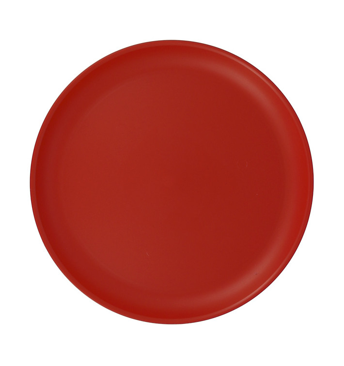 Piatto Riutilizzabile Durable PP Minerale Rosso Ø27,5cm (54 Pezzi) Piatto Riutilizzabile Durable PP Minerale Rosso Ø27,5cm (54 Pezzi)