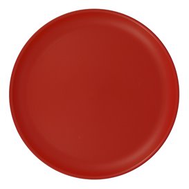 Piatto Riutilizzabile Durable PP Minerale Rosso Ø27,5cm (6 Pezzi)