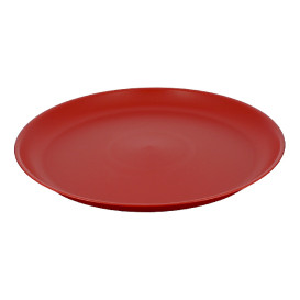 Piatto Riutilizzabile Durable PP Minerale Rosso Ø27,5cm (6 Pezzi)