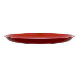 Piatto Riutilizzabile Durable PP Minerale Rosso Ø27,5cm (6 Pezzi)