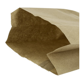 Sacchetto per Hamburger Antigrasso Kraft 14+7x24cm (1000 Pezzi)