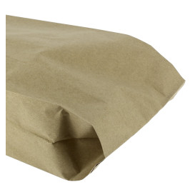 Sacchetto per Hamburger Antigrasso Kraft 14+7x24cm (1000 Pezzi)