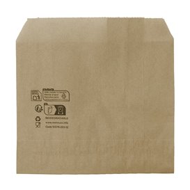 Sacchetto Kraft  Anrigrasso per Patatin e Fritte 12x12cm (3000 Pezzi)