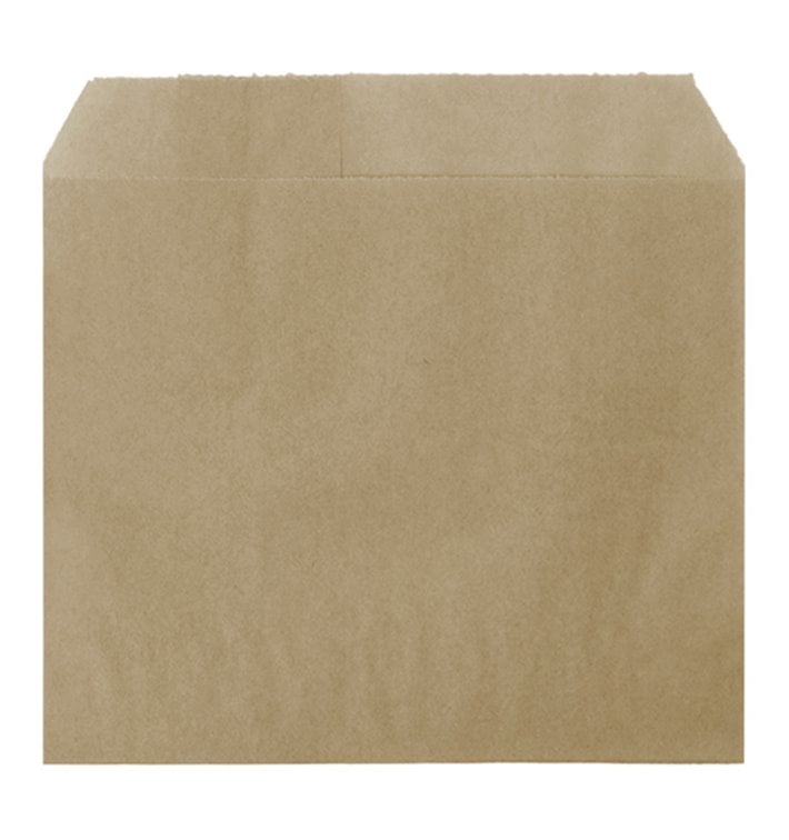 Sacchetto Kraft Anrigrasso per Patatin e Fritte 12x12cm (250 Pezzi) Sacchetto Kraft Anrigrasso per Patatin e Fritte 12x12cm (250 Pezzi)