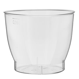 Bicchiere di Plastica Rigida PS 160 ml (25 Pezzi)