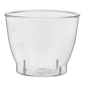 Bicchiere di Plastica Cool Cup PS 40 ml (2.000 Pezzi)