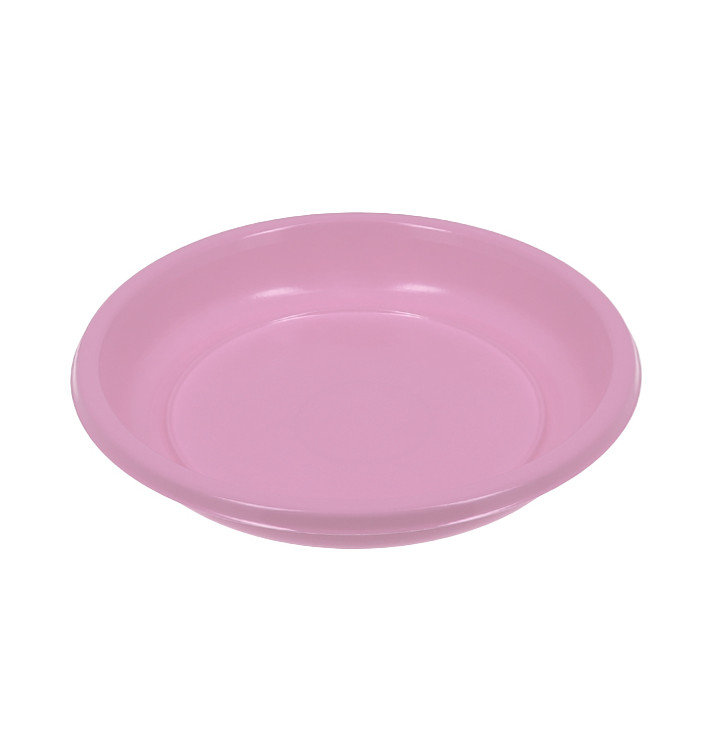 Piatto Fondo Riutilizzabile Economico PS Rosa Ø20,5cm (25 Pezzi) Piatto Fondo Riutilizzabile Economico PS Rosa Ø20,5cm (25 Pezzi)