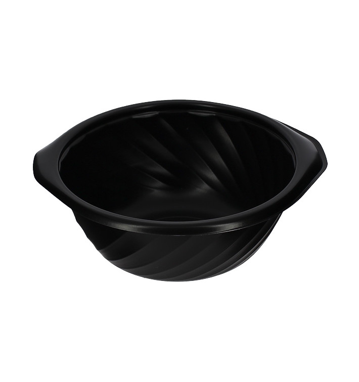Contenitori Tondo PP Nero 550ml Ø149mm (600 Pezzi) Contenitori Tondo PP Nero 550ml Ø149mm (600 Pezzi)