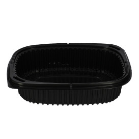 Contenitori Rettangolare PP Nero 1000ml 215x170x50mm (40 Pezzi)