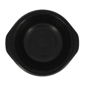 Contenitori Tondo PP Nero 400ml Ø144mm (600 Pezzi)