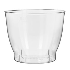 Bicchiere di Plastica Cool Cup PS 250 ml (25 Pezzi)