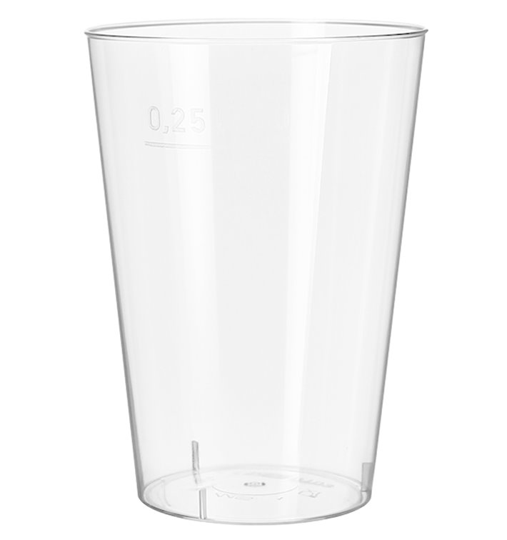Bicchiere di Plastica Trasparente 250 ml (50 Pezzi) Bicchiere di Plastica Trasparente 250 ml (50 Pezzi)