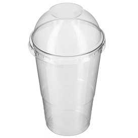 Coperchio Cupola Chiuso PP Trasp. Ø7,9cm (1.000 Pezzi)