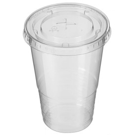 Coperchio in Croce PP Trasp. Ø7,9cm (1.000 Pezzi)