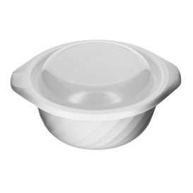 Coperchio PP Traslucido Contenitori 550ml Ø149x27mm (100 Pezzi)
