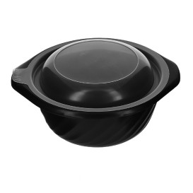 Coperchio PP Traslucido Contenitori 550ml Ø149x27mm (100 Pezzi)
