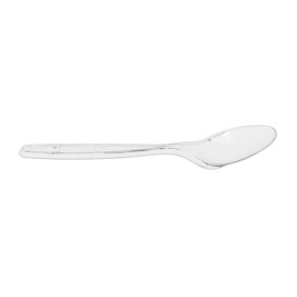Cucchiaino Riutilizzabile PS Trasparente 125mm (50 Pezzi)