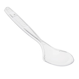 Cucchiaino Riutilizzabile PS Trasparente 125mm (50 Pezzi)