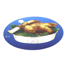 Coperchio per Contenitore Alluminio 1900ml (500 Pezzi)