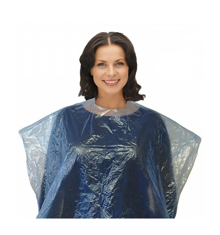 Mantella per Tinta in Polietilene 83x110cm Blu (1000 Pezzi) Mantella per Tinta in Polietilene 83x110cm Blu (1000 Pezzi)