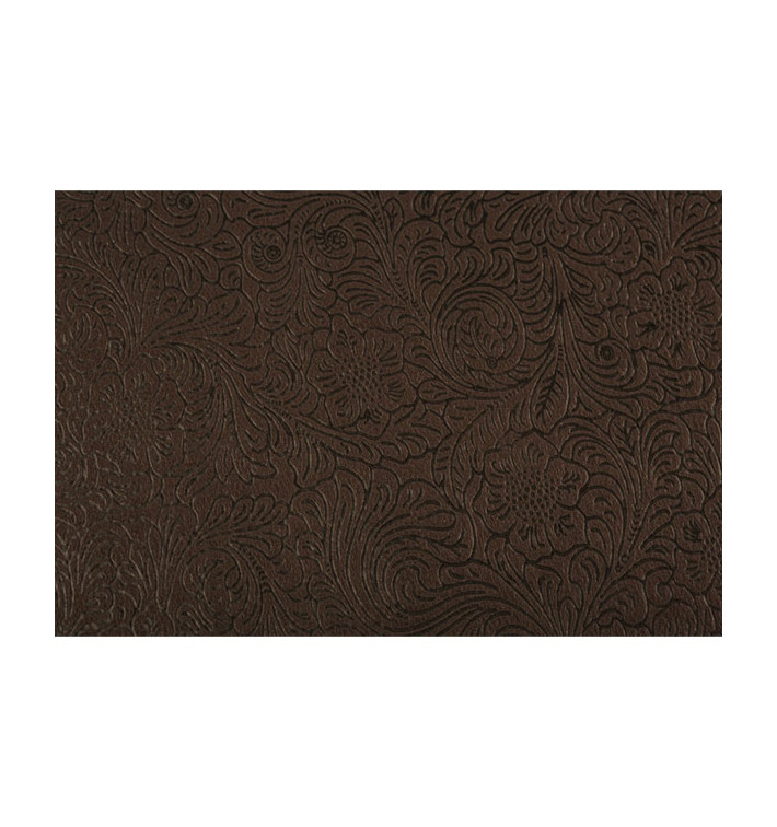 Tovaglia Rotolo Non Tessuto PLUS Marrone 0,40x45m P30cm (6 Pezzi) Tovaglia Rotolo Non Tessuto PLUS Marrone 0,40x45m P30cm (6 Pezzi)