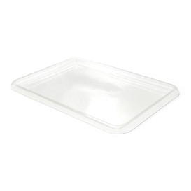 Vassoio Plastica RPET Trasparente 35x24cm (10 Pezzi)