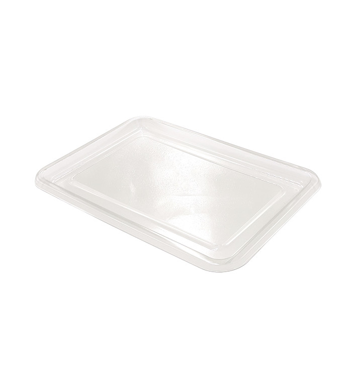 Vassoio Plastica RPET Trasparente 46x30cm (10 Pezzi) Vassoio Plastica RPET Trasparente 46x30cm (10 Pezzi)
