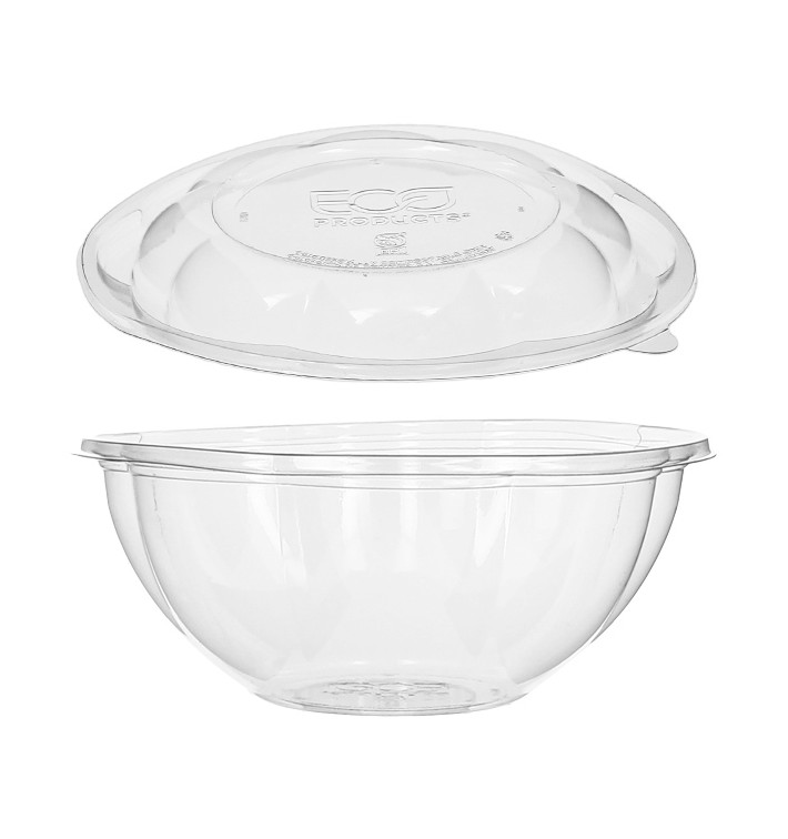 Contenitore con Coperchio PLA 710ml (150 Pezzi) Contenitore con Coperchio PLA 710ml (150 Pezzi)