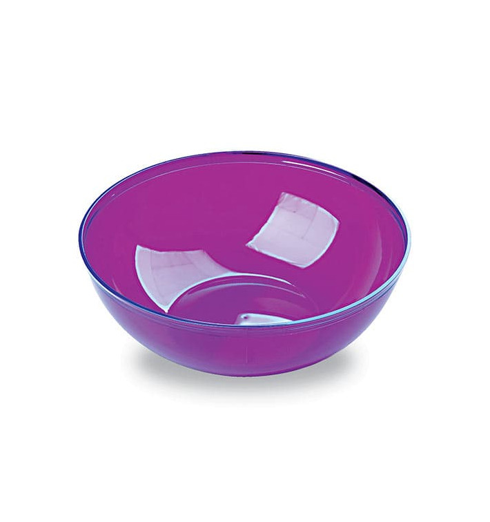 Ciotola Plastica PS Glas Melanzana 400ml Ø14cm Ciotola Plastica PS Glas Melanzana 400ml Ø14cm