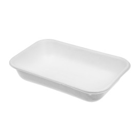 Contenitori Ecologico Bianco 470ml 18,0x12,0x4,0cm (50 Pezzi)