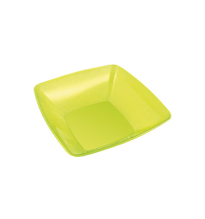 Ciotola PS Glas Rígida Verde 480ml 14x14cm Ciotola PS Glas Rígida Verde 480ml 14x14cm