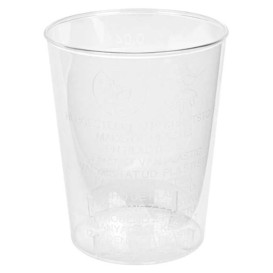 Bicchiere di Plastica Rigida Trasparente PS 40 ml (2000 Pezzi)