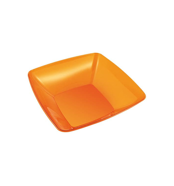 Ciotola PS Glas Rígida Arancione 480ml 14x14cm Ciotola PS Glas Rígida Arancione 480ml 14x14cm