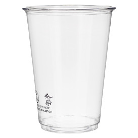 Bicchiere di Plastica Rigida in PET 9Oz/280ml Ø7,5cm (50 Pezzi)