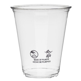 Bicchiere di Plastica Rigida in PET 7Oz/210ml Ø7,5cm (50 Pezzi)