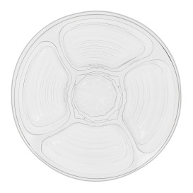 Ciotole di Plastica PET 5C e Coperchio Ø26x7cm (100 Pezzi)