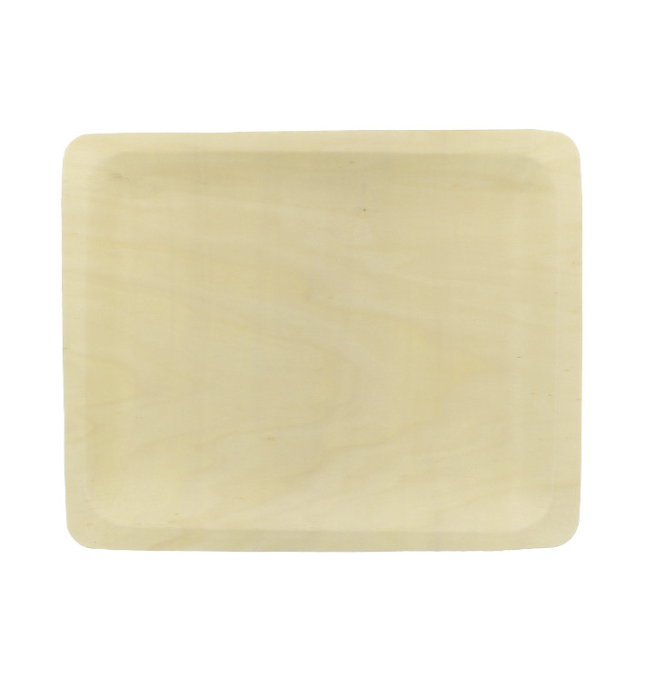 Vassoio di Legno 26,5x21,5x2cm (20 Pezzi) Vassoio di Legno 26,5x21,5x2cm (20 Pezzi)