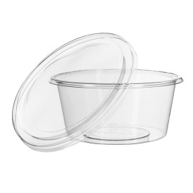 Coperchio Contenitore PLA Trasparente 145ml (100 Pezzi)