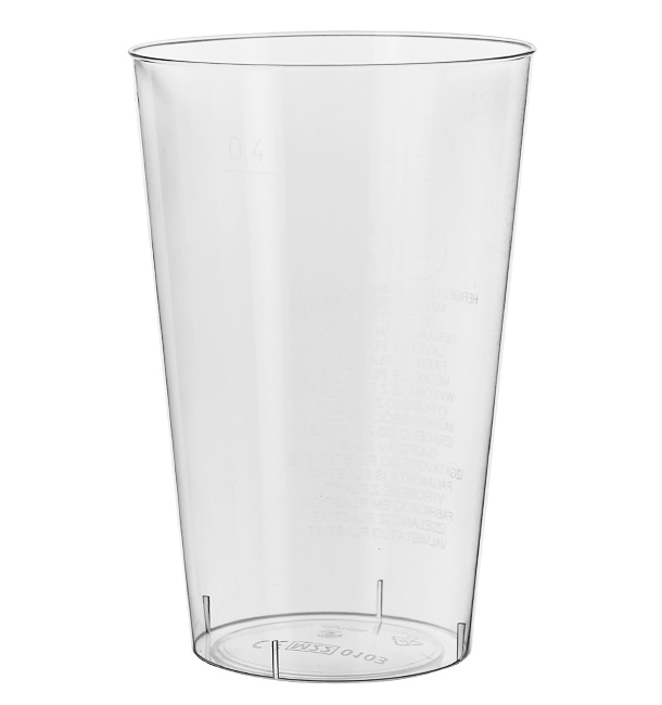 Bicchiere Riutilizzabile PS Cristal Trasp. 500ml (50 Pezzi)