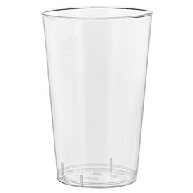 Bicchiere di Plastica Rigida Trasparente PS 300 ml  (25 Pezzi)